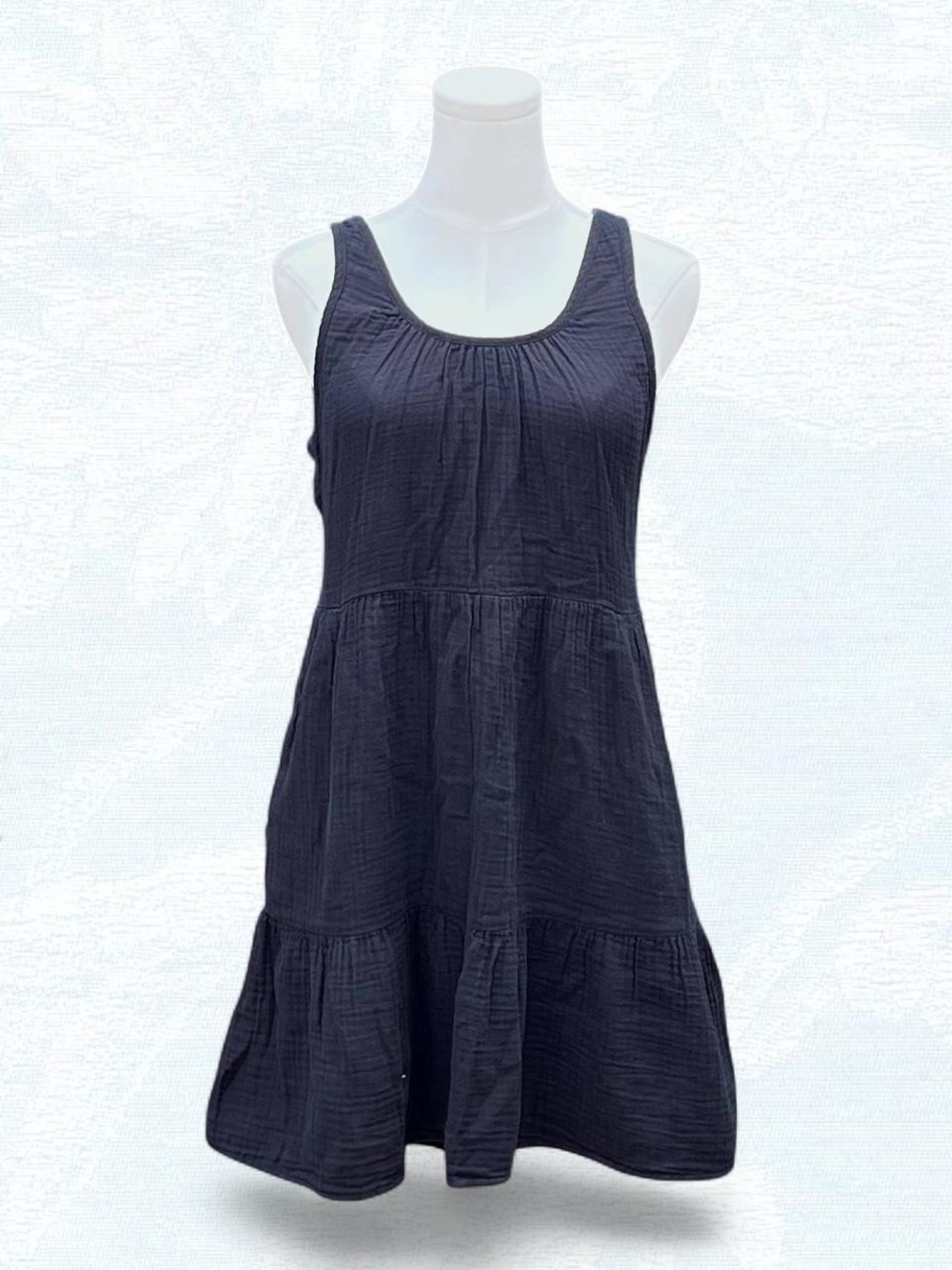 Universal Thread Black Tiered Ruffle Dress